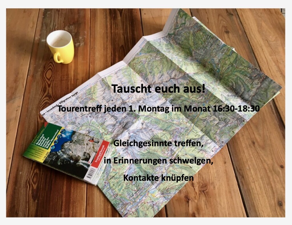 Tauscht euch aus!